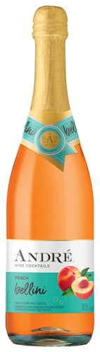 andre champagne peach bellini 750ml