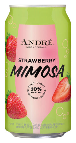 andre champagne strawberry mimosa 375ml