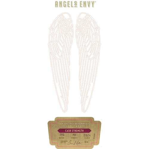 Buy Angel's Envy Cask Strength Bourbon Finished in Port Barrels 2024 Online -Craft City
