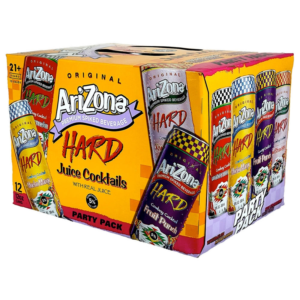 Buy Arizona Hard Juice Cocktails Party Pack 12PK Online -Craft City