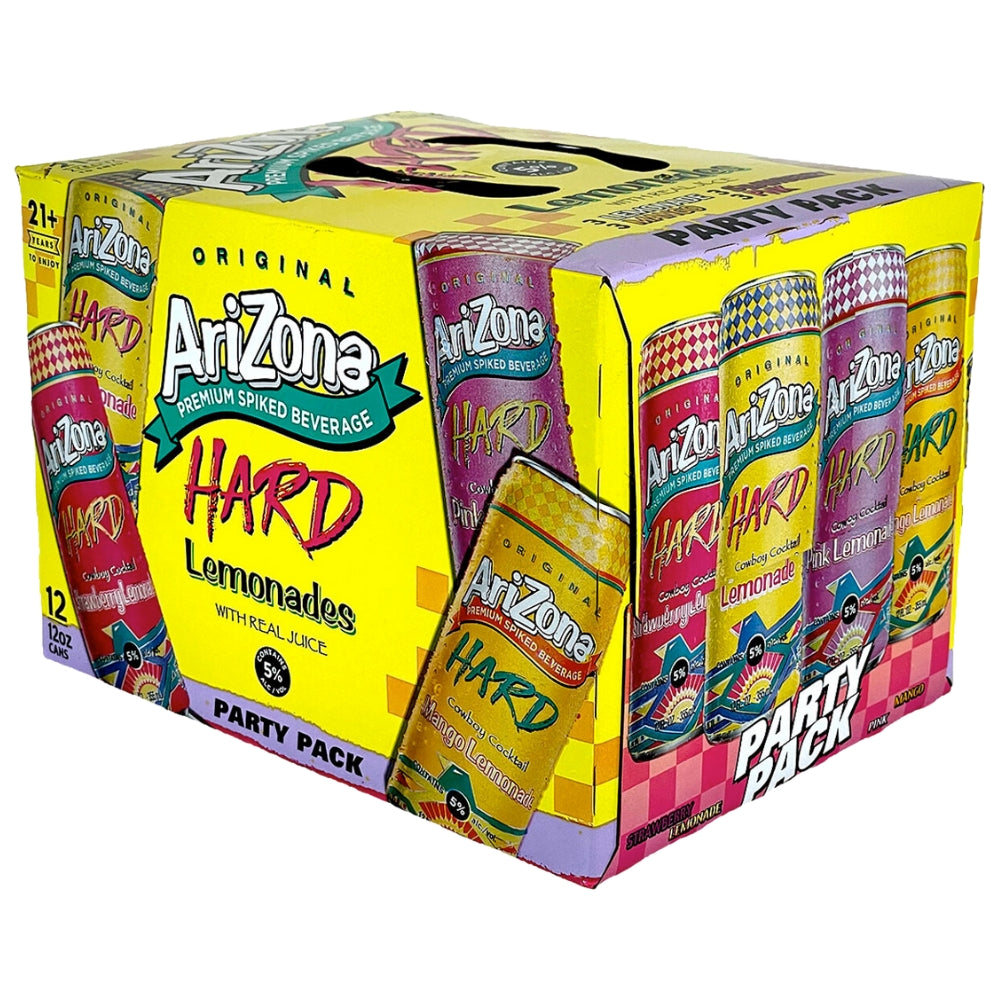 Buy AriZona Hard Lemonades Party Pack 12PK Online – Craft City