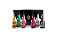 Buy Armand De Brignac Collection Combo 1 Each Brut Brut Rose Demi Sec Brut Green Bottle Blanc De Blanc & Blanc De Noirs 750ML Online -Craft City