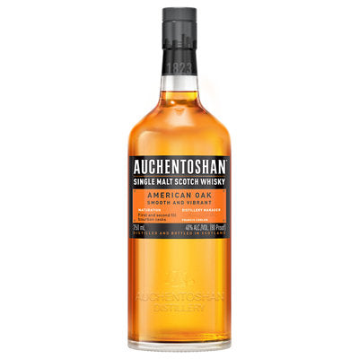 Buy Auchentoshan Single Malt Scotch American Oak 80 750ML Online -Craft City
