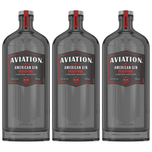 Buy Aviation American Gin Deadpool Limited Edition 3pk Online -Craft City