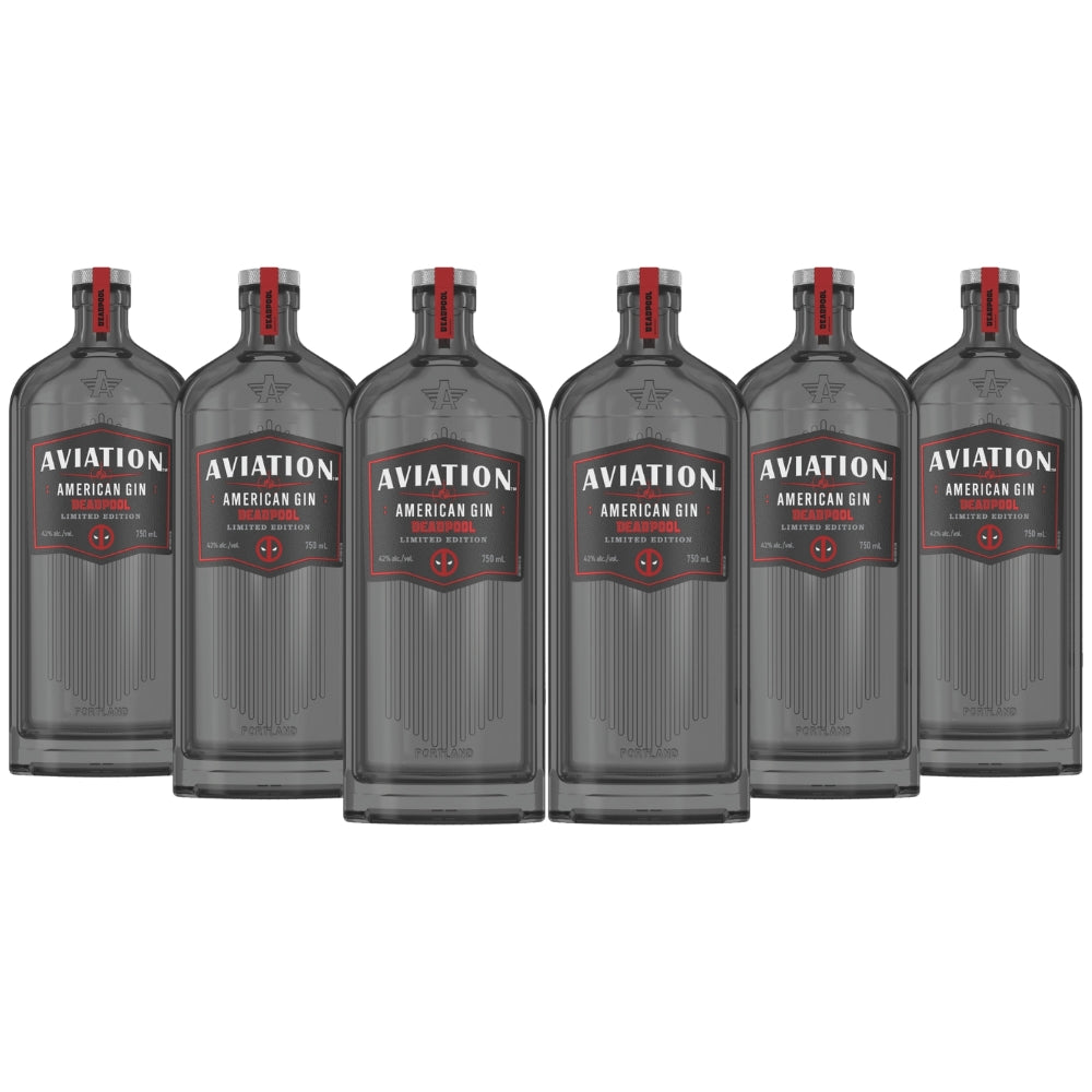 Buy Aviation American Gin Deadpool Limited Edition 6pk Online -Craft City