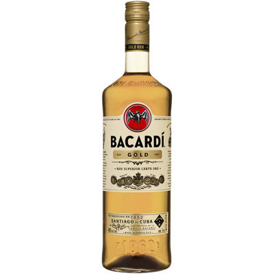 Buy Bacardi Gold Rum 80 1L Online -Craft City