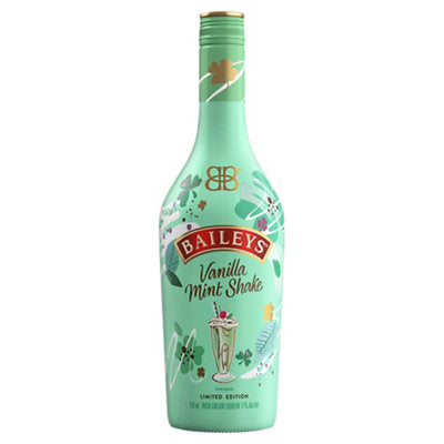 Buy Baileys Cream Liqueur Vanilla Mint Shake Limited Edition 34 750ML Online -Craft City