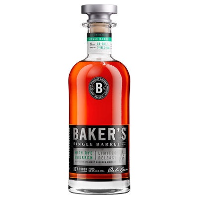 Buy Baker'S Straight Bourbon Single Barrel High Rye Bourbon Limited Release 7 Yr 107 750ML Online -Craft City