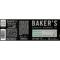 Buy Bakerôs 7 Year Old Single Barrel High Rye Bourbon Online -Craft City
