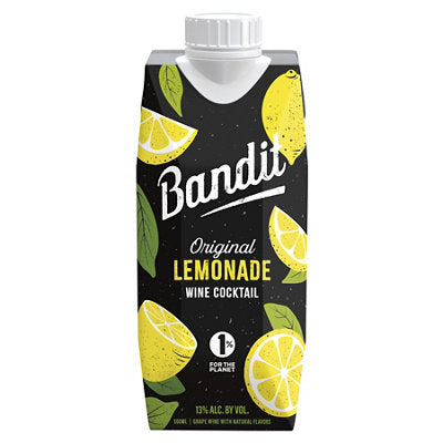 Buy Bandit Original Lemonade Wine Based Cocktail 500ML Online -Craft City