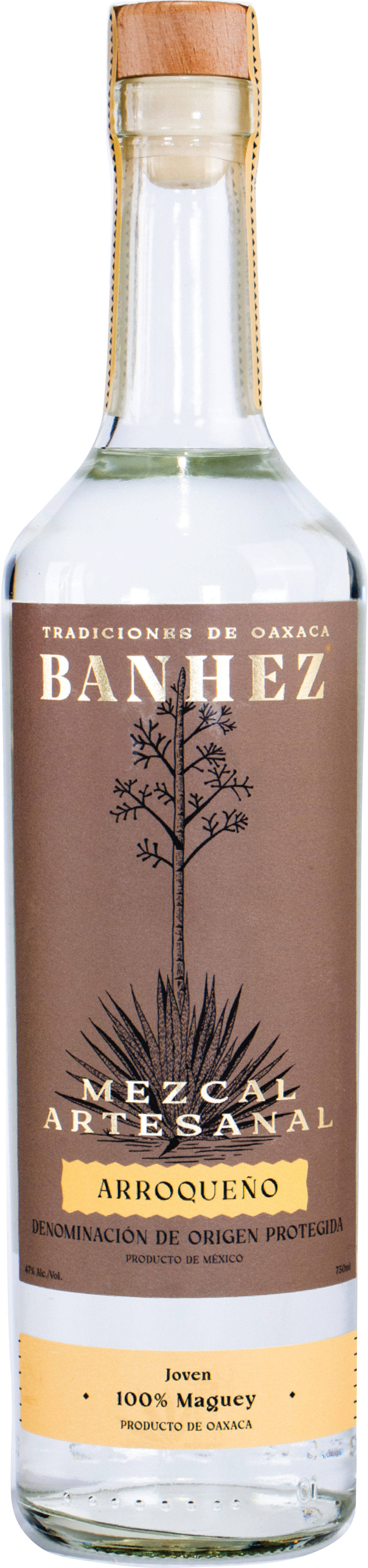 Buy Banhez Mezcal Arroquento 750ML Online -Craft City