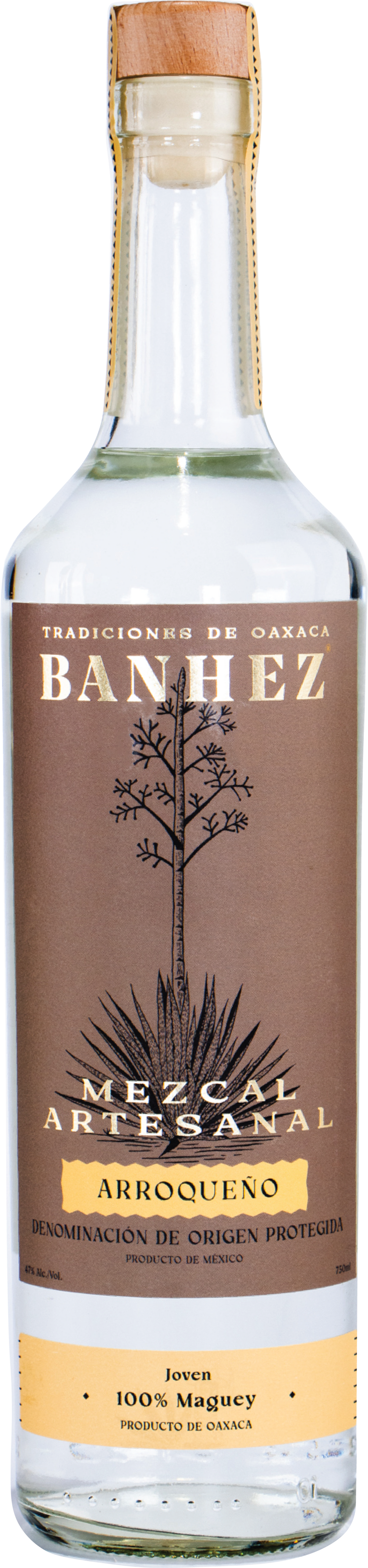 Buy Banhez Mezcal Arroquento 750ML Online -Craft City