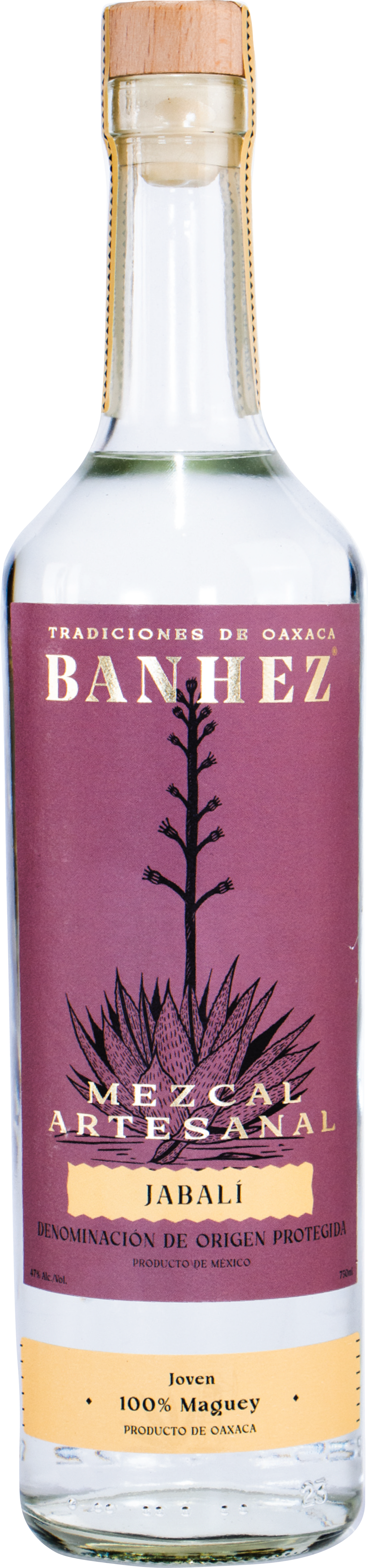 Buy Banhez Mezcal Jabali 750ML Online -Craft City