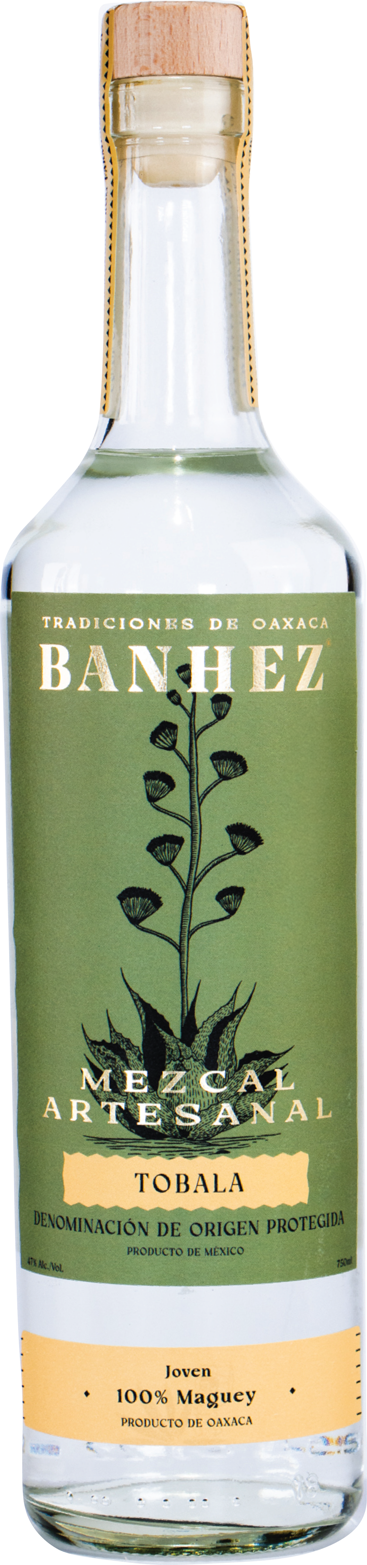 Buy Banhez Mezcal Tobala 750ML Online -Craft City