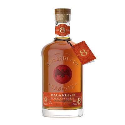 Buy Barcardi Reserva Ocho Rum Sevillian Orange Cask Finish 8Yr 90 750ML Online -Craft City