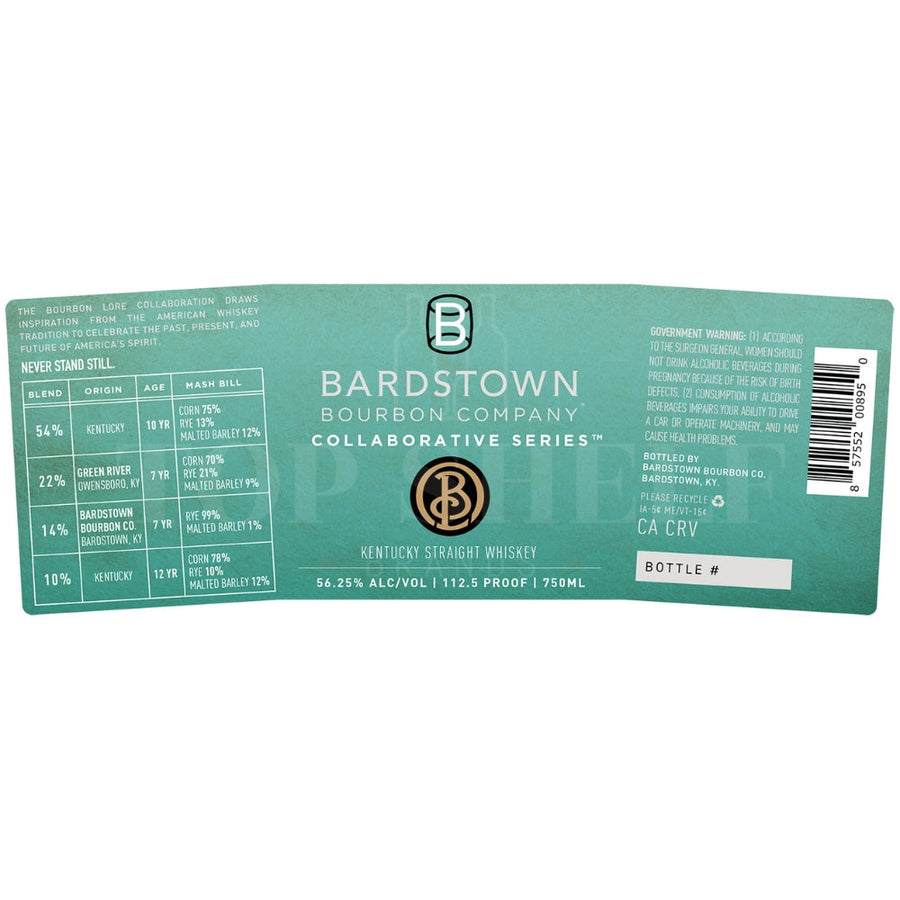 Buy Bardstown Bourbon Collaborative Series Bourbon Lore Straight Whiskey Online -Craft City