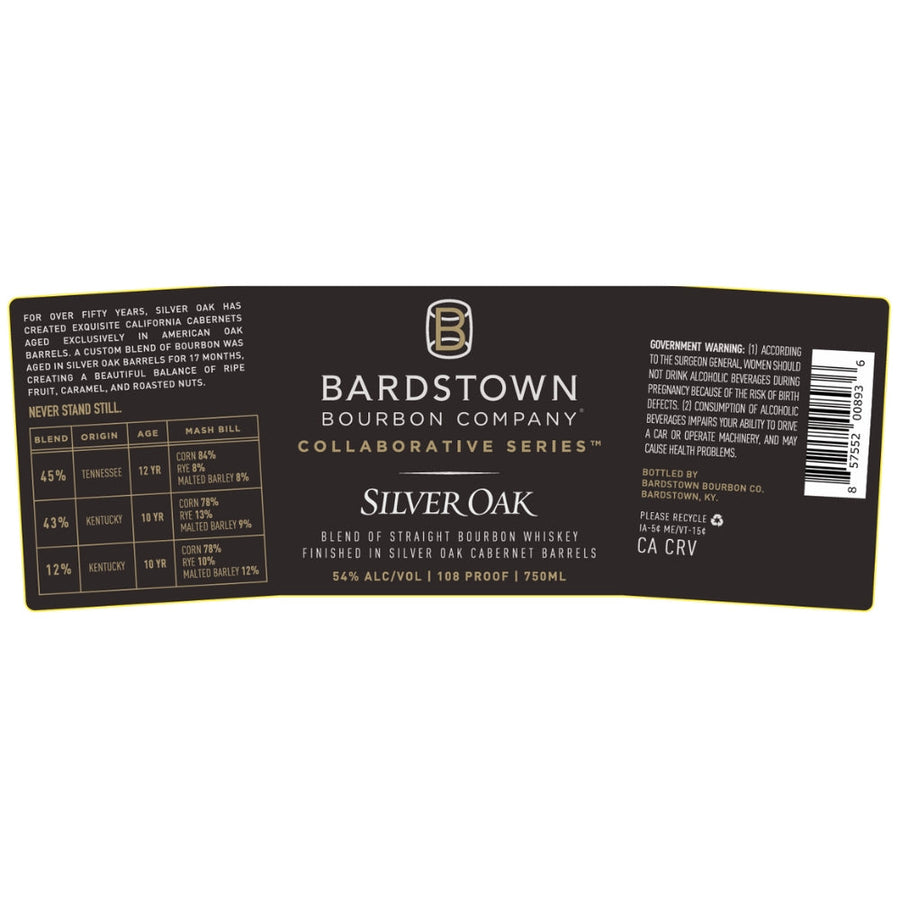 Buy Bardstown Bourbon Collaborative Series Silver Oak Online -Craft City