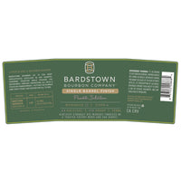 Buy Bardstown Bourbon Private Select Rye Finished in Toasted Sherry Wood and Oak Online -Craft City