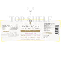 Buy Bardstown Bourbon Single Barrel Private Selection Bourbon Online -Craft City