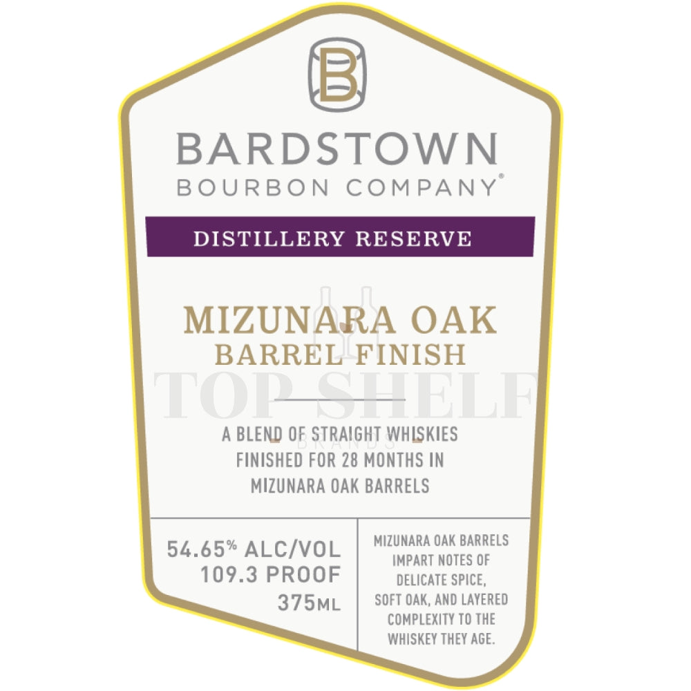 Buy Bardstown Distillery Reserve Mizunara Oak Barrel Finish Whiskey Online -Craft City