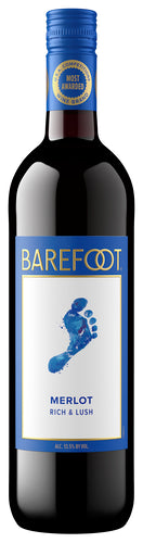 barefoot cellars merlot 750ml
