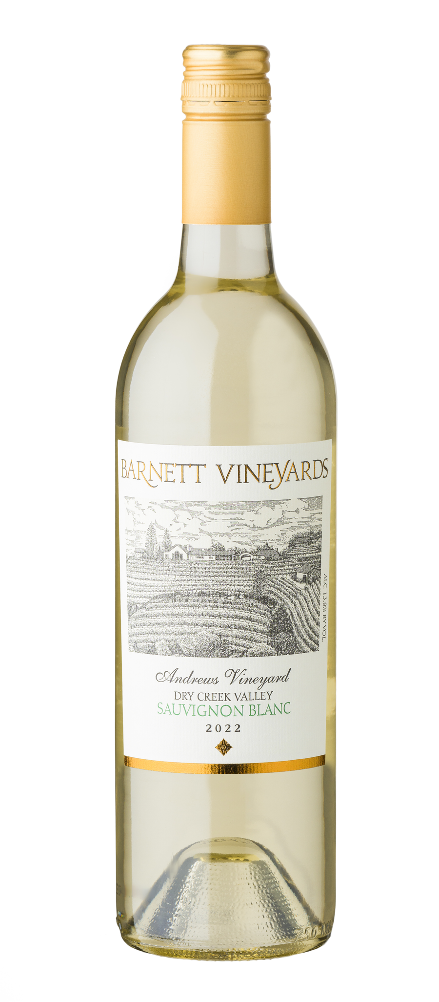 Buy Barnett Sauvignon Blanc Andrews Vineyard 22 750ML Online -Craft City