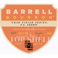 Buy Barrell Bourbon Cask Finish Series: PX Sherry Online -Craft City