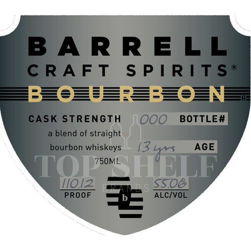 Buy Barrell Craft Spirits Cask Strength 13 Year Old Bourbon Online -Craft City