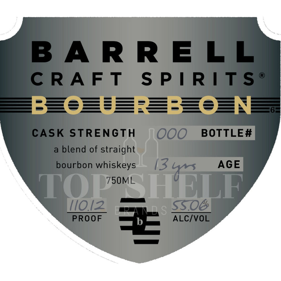 Buy Barrell Craft Spirits Cask Strength 13 Year Old Bourbon Online -Craft City