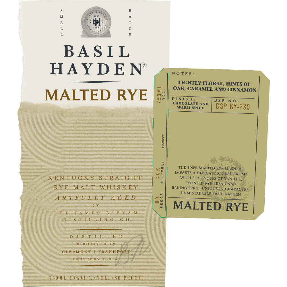 Buy Basil hayden Malted Rye Whiskey Online -Craft City