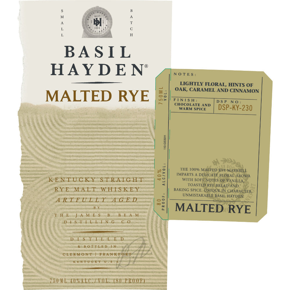 Buy Basil hayden Malted Rye Whiskey Online -Craft City