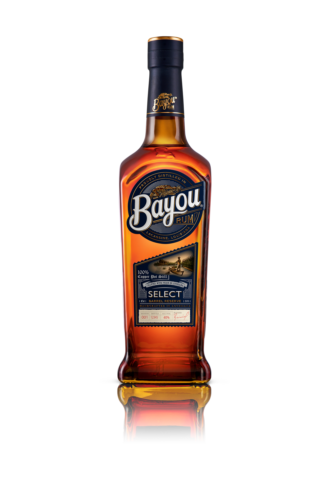 Buy Bayou Rum Reserve Select 80 750ML Online -Craft City