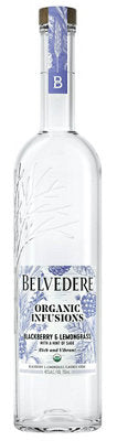 Buy Belvedere Organic Infusions Blackberry & Lemongrass Flavored Vodka 80 750ML Online -Craft City