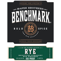 Buy Benchmark Rye Whiskey 1L Online -Craft City