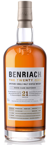 benriach the twenty one speyside single malt whisky 700ml