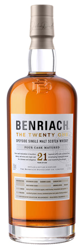 benriach the twenty one speyside single malt whisky 750ml