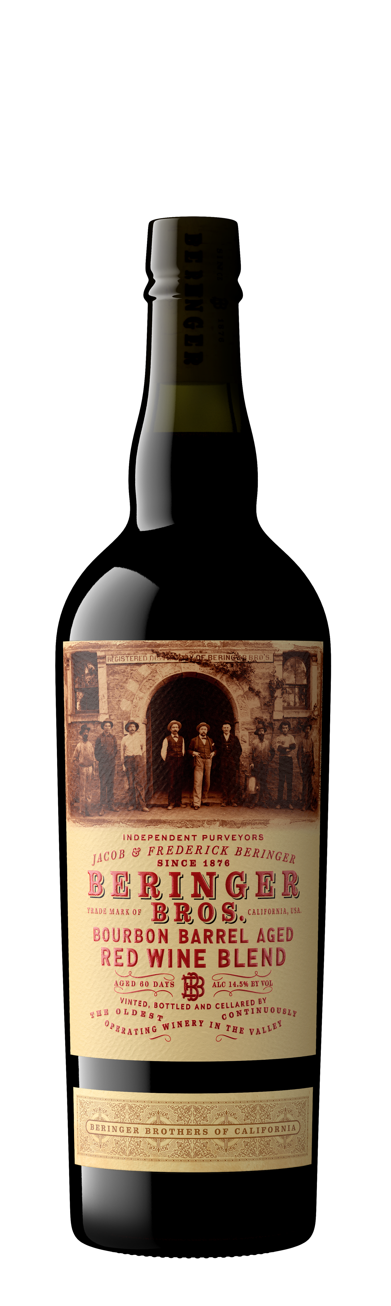 Buy Beringer Brothers Red Blend Bourbon Barrel California 750ML Online -Craft City