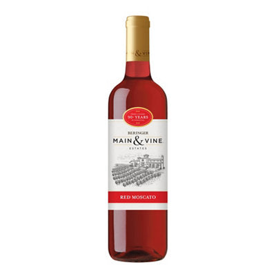 Buy Beringer Main & Vine Red Moscato California 750ML Online -Craft City