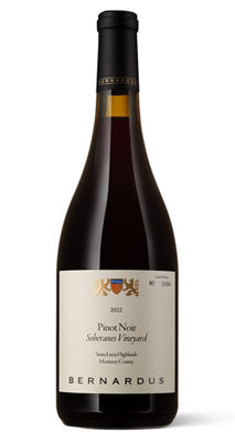 Buy Bernardus Pinot Noir Soberanes Vineyard Santa Lucia Highlands 2021 750ML Online -Craft City