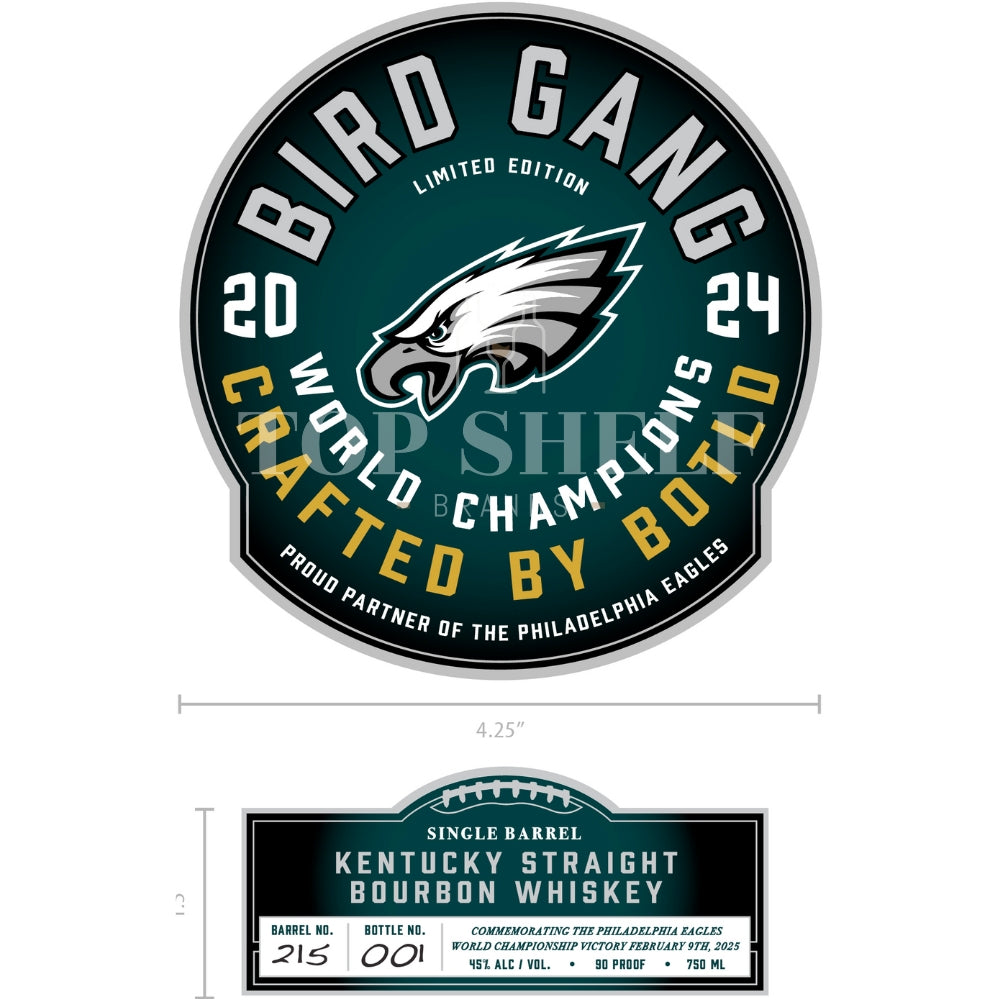 Buy Bird Gang Philadelphia Eagles 2024 Champions Edition Bourbon Online -Craft City