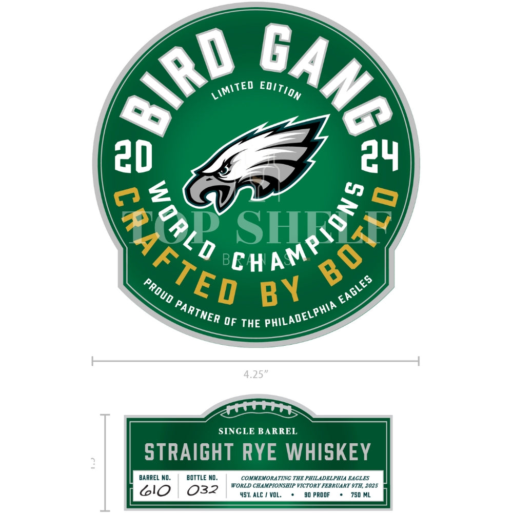 Buy Bird Gang Philadelphia Eagles 2024 Champions Edition Rye Online -Craft City