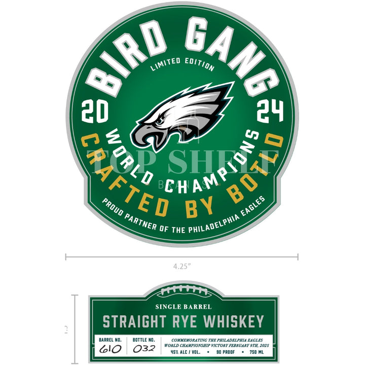 Buy Bird Gang Philadelphia Eagles 2024 Champions Edition Rye Online -Craft City