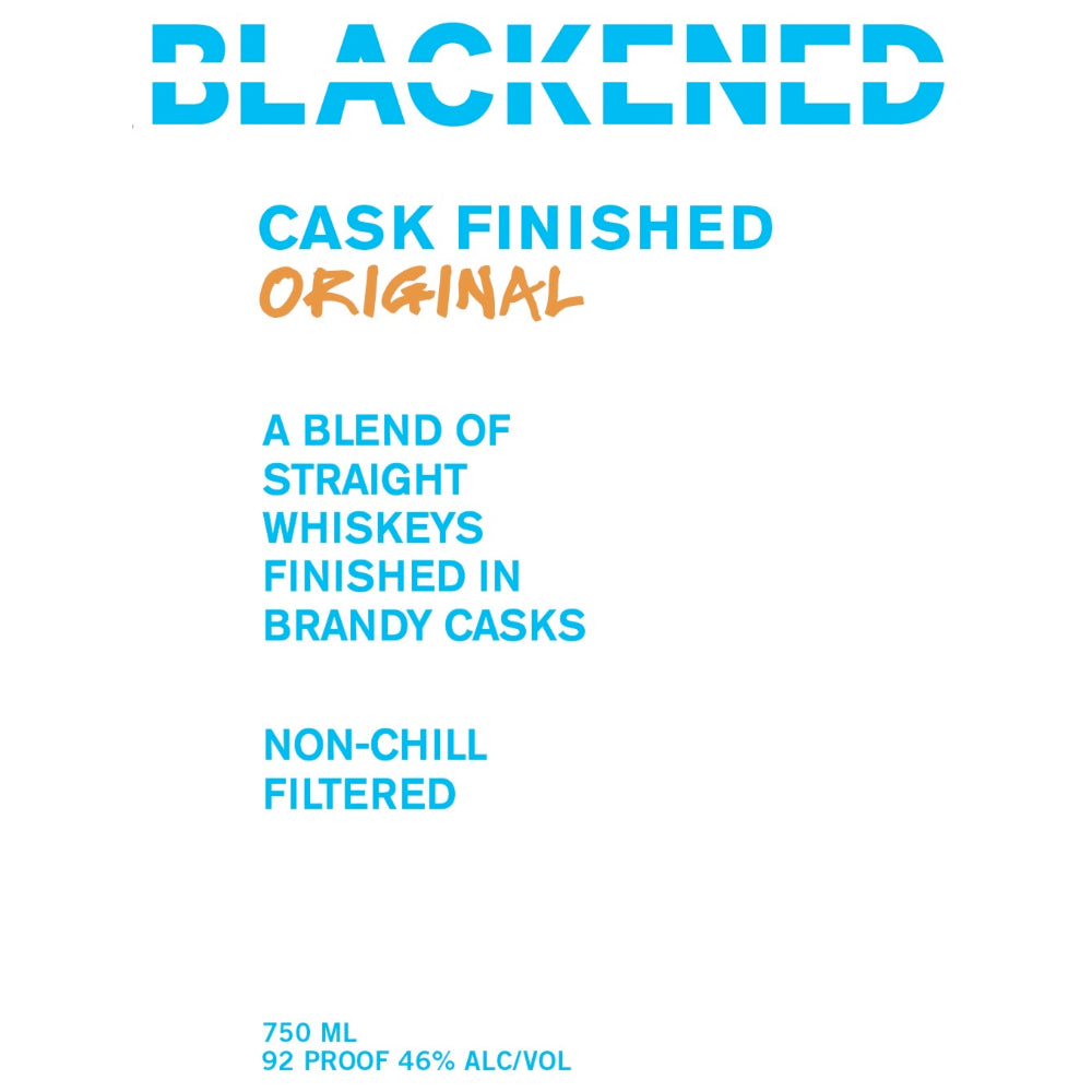 Buy Blackened Cask Finished Original By Metallica Online -Craft City