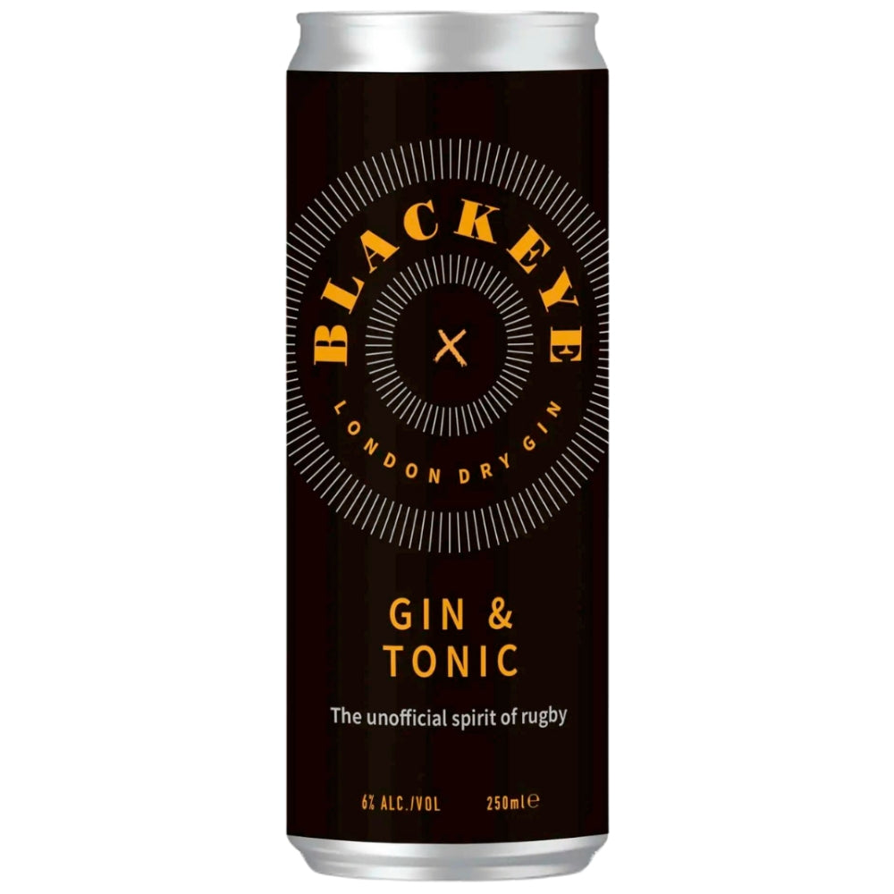 Buy Blackeye Gin & Tonic By Mike Tindall and James Haskell 12pk Online -Craft City