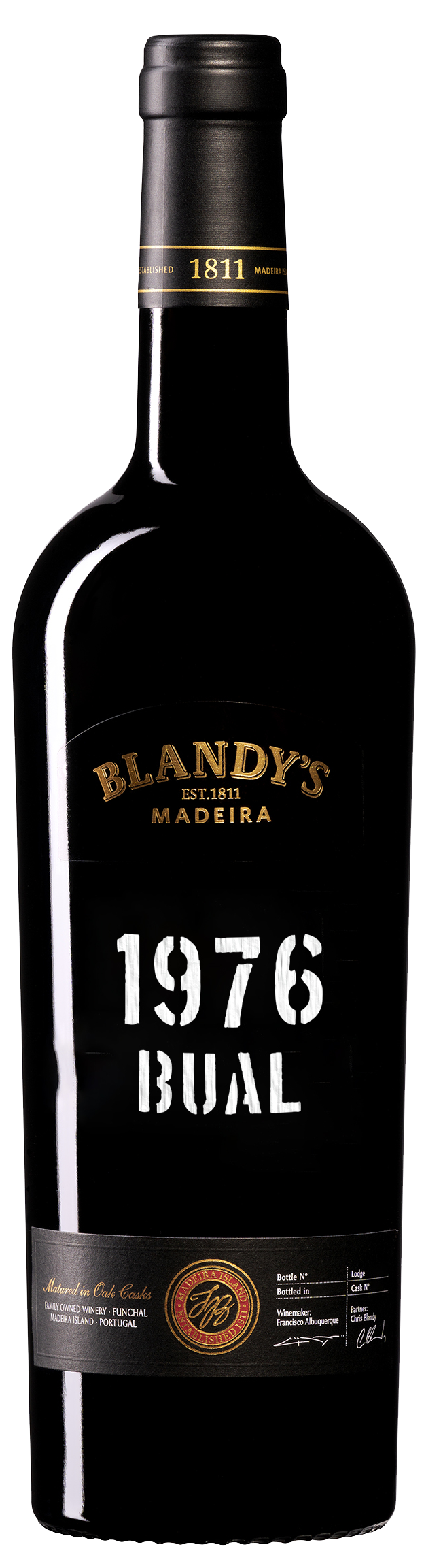 Buy Blandy's Bual 1976 750ML Online -Craft City