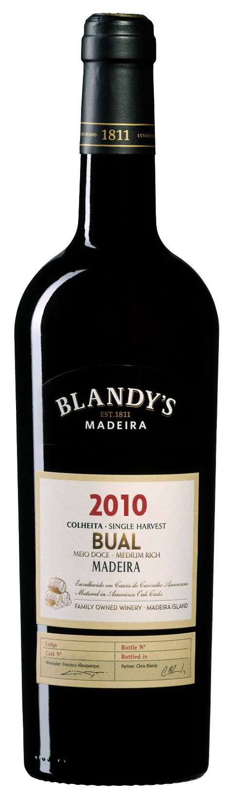 Buy Blandy's Colheita Bual 10 750ML Online -Craft City
