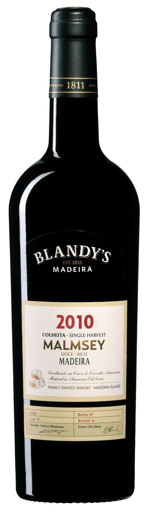 Buy Blandy's Colheita Malmsey 2010 750ML Online -Craft City