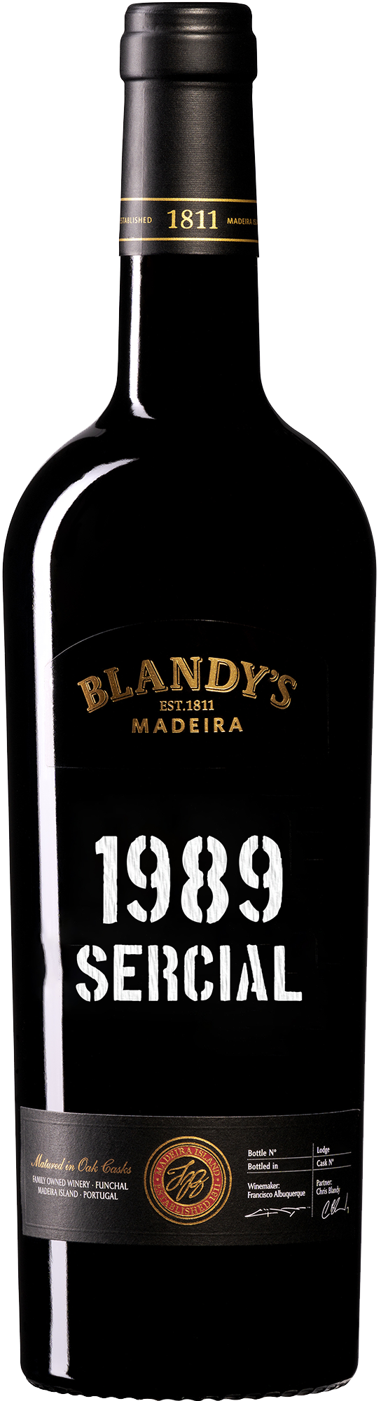 Buy Blandy's Sercial Madeira 1989 750ML Online -Craft City