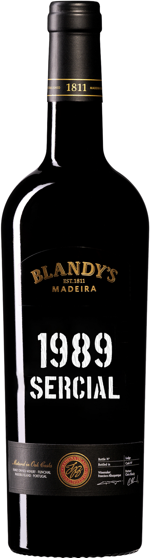 Buy Blandy's Sercial Madeira 1989 750ML Online -Craft City