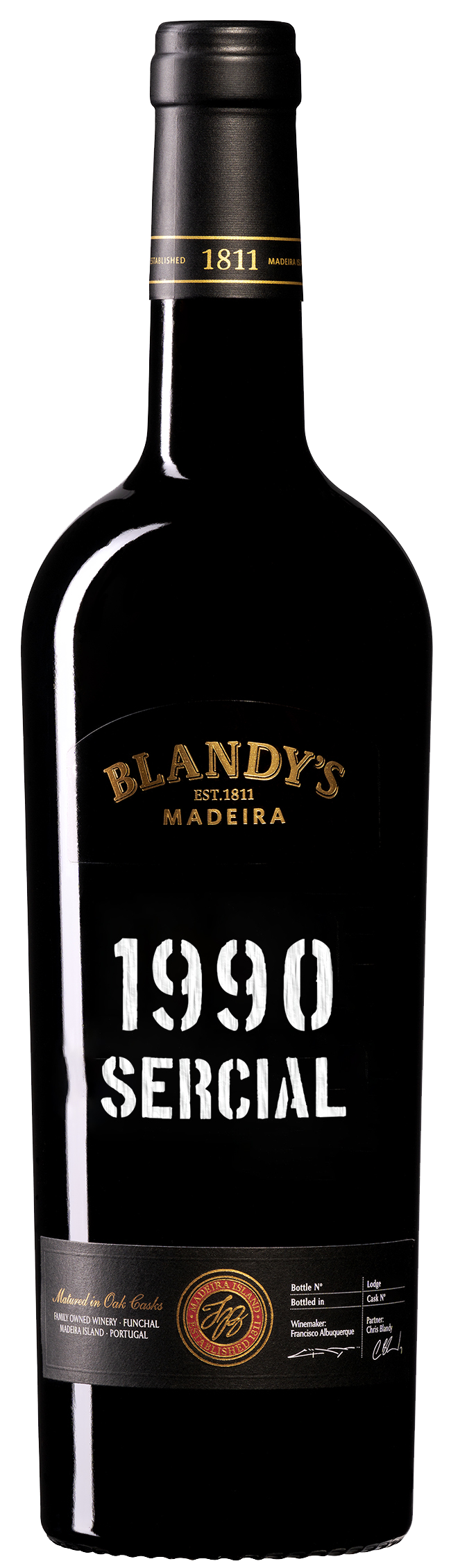 Buy Blandy's Sercial Madeira 1990 750ML Online -Craft City